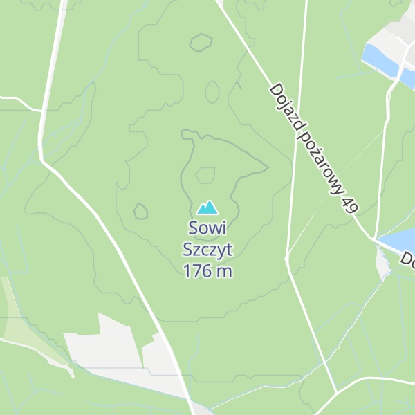 Map of Sowi Szczyt