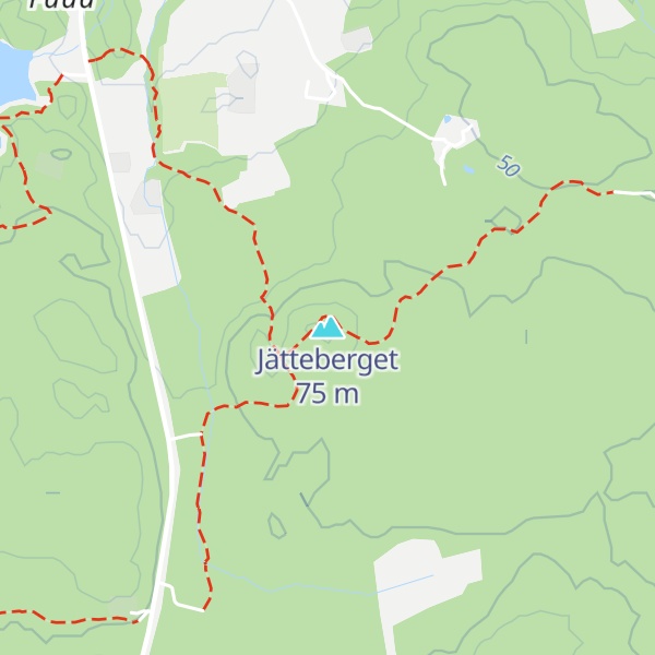Map of Jätteberget