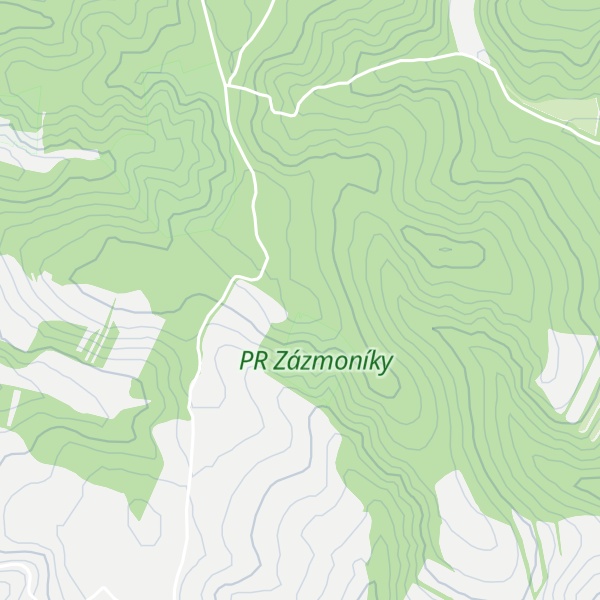 Map of Horní ochozy