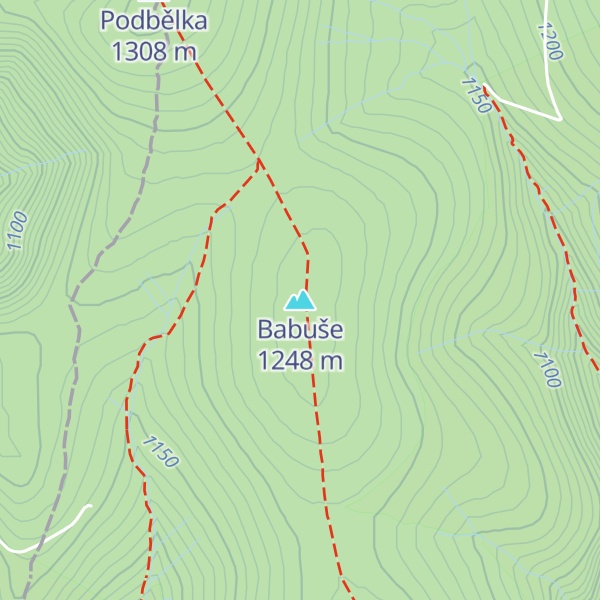 Map of Babuše