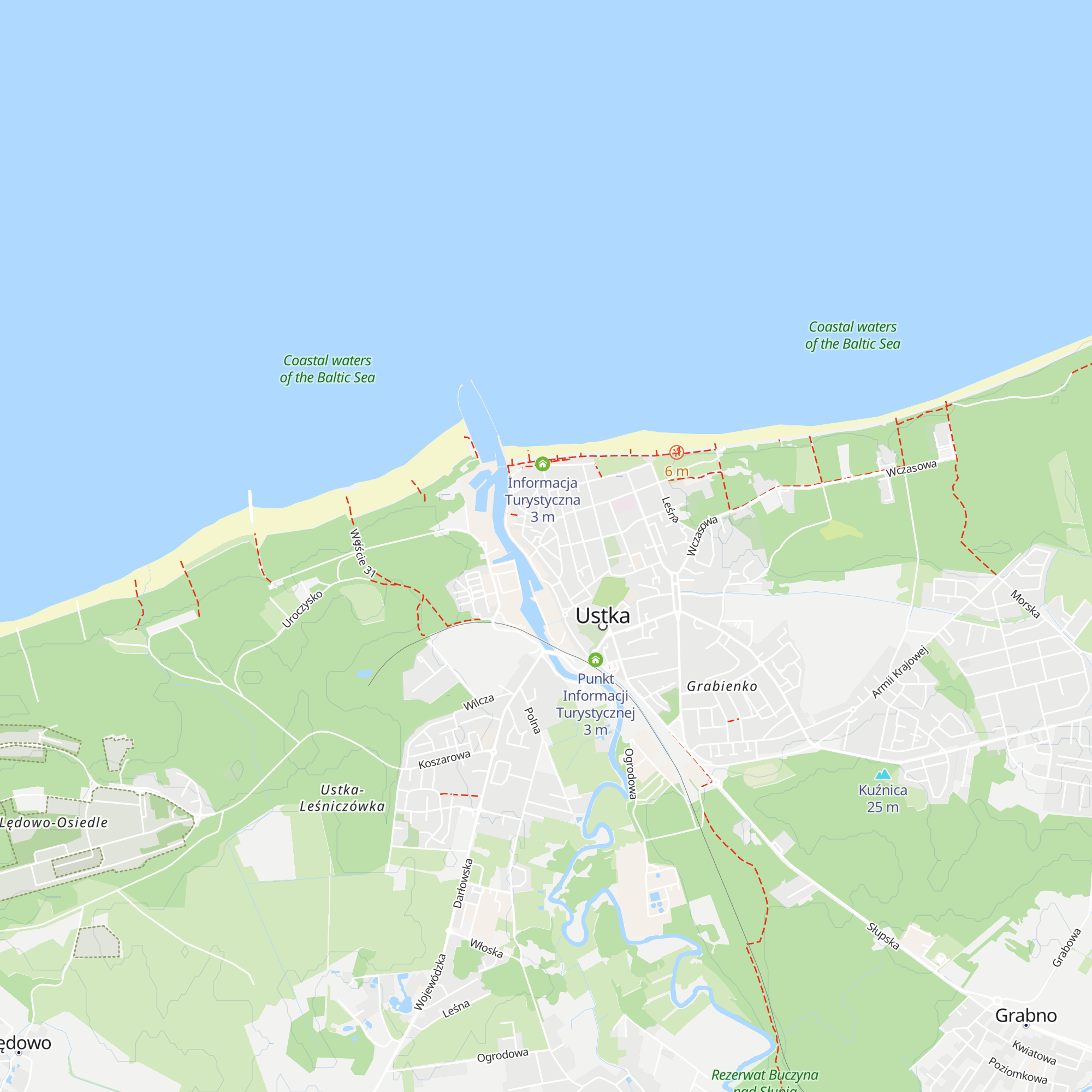 Chata Rybacka Saule map