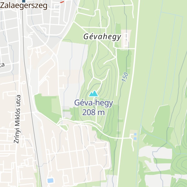 Map of Géva-hegy