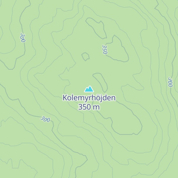 Map of Kolemyrhöjden