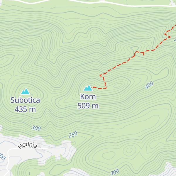 Map of Kom