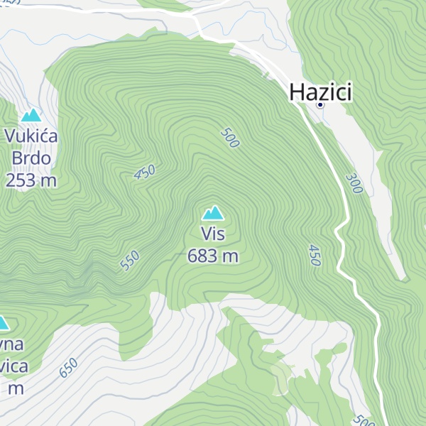 Map of Vis