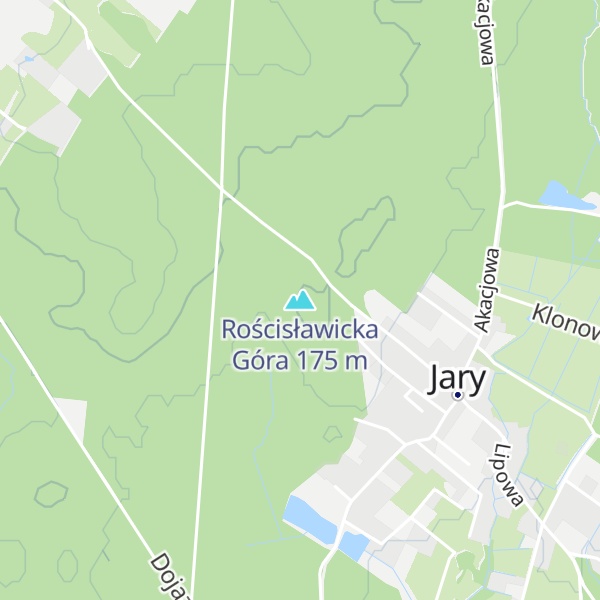 Map of Rościsławicka Góra