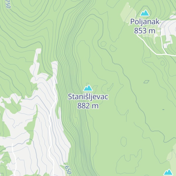 Map of Stanišljevac