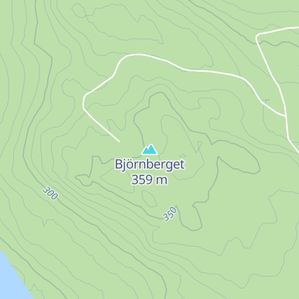 Map of Björnberget