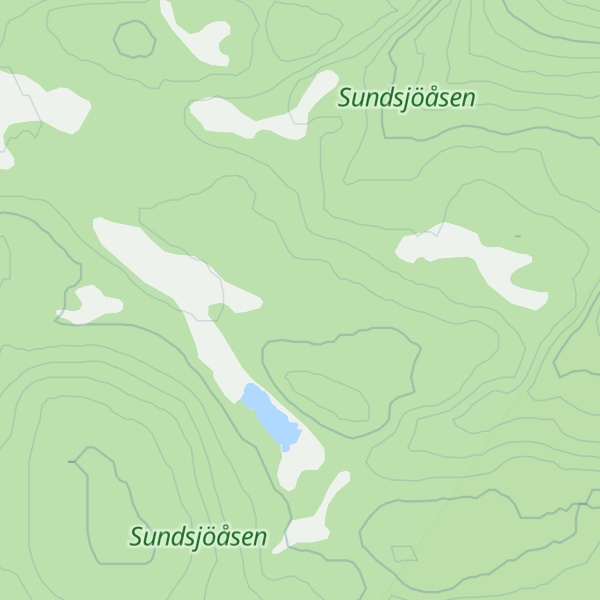 Map of Svarttjärnsstugan
