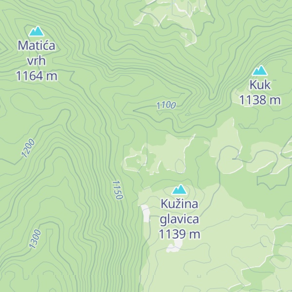 Map of Lovački dom