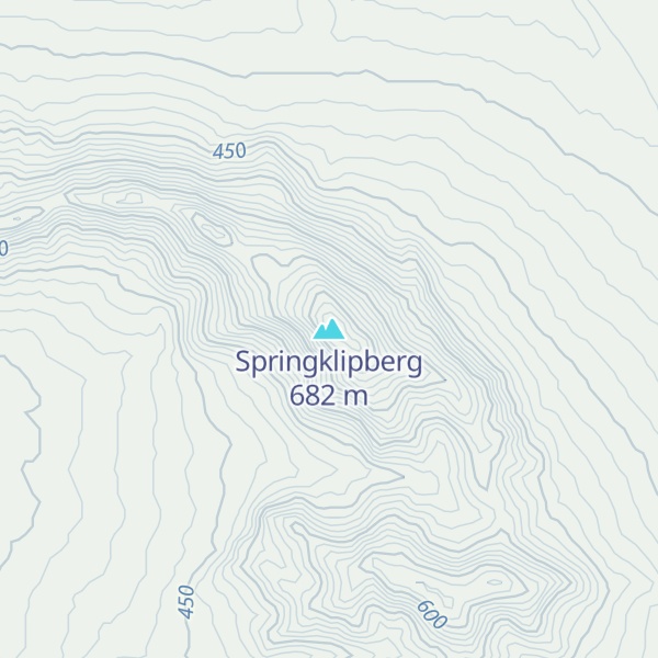Map of Springklipberg
