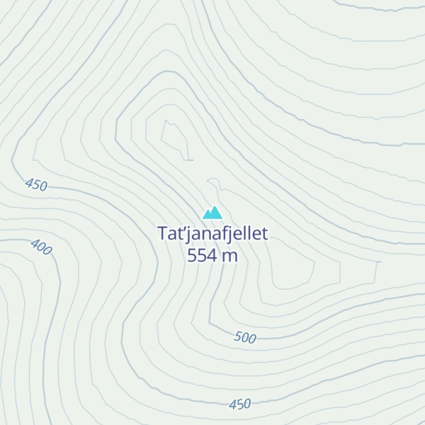 Map of Tat’janafjellet