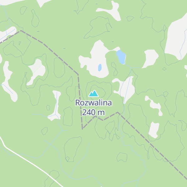 Map of Rozwalina