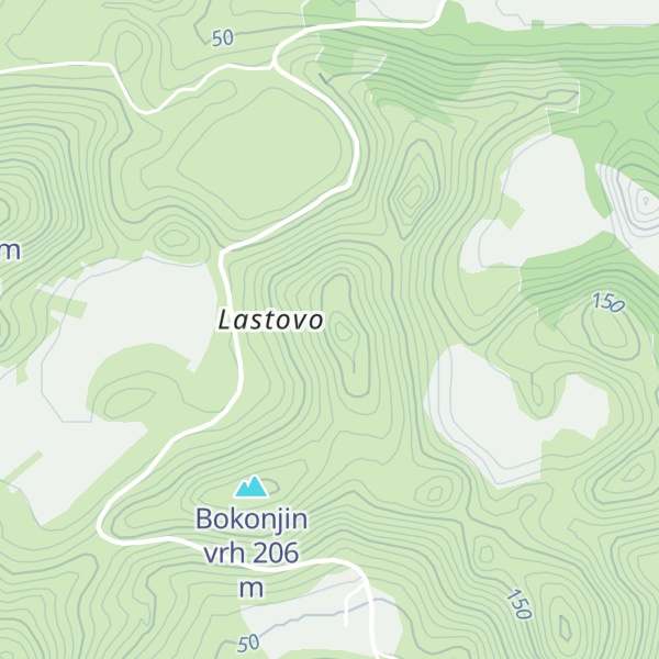 Map of Poljanica