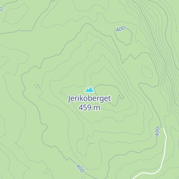 Map of Jerikoberget