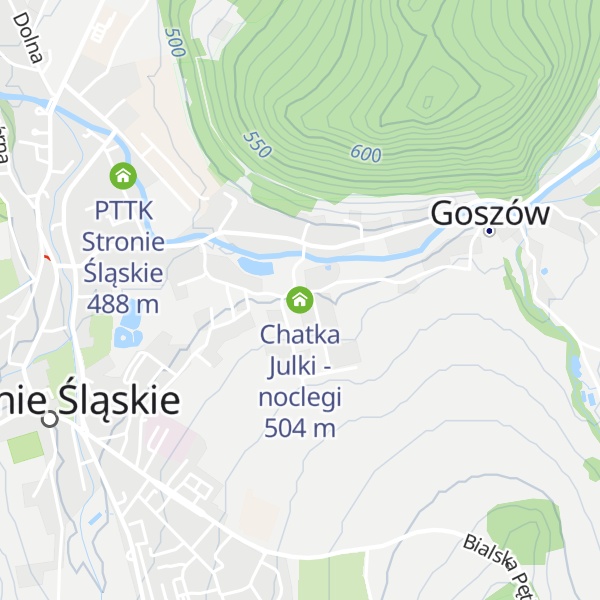 Map of Chatka Julki - noclegi