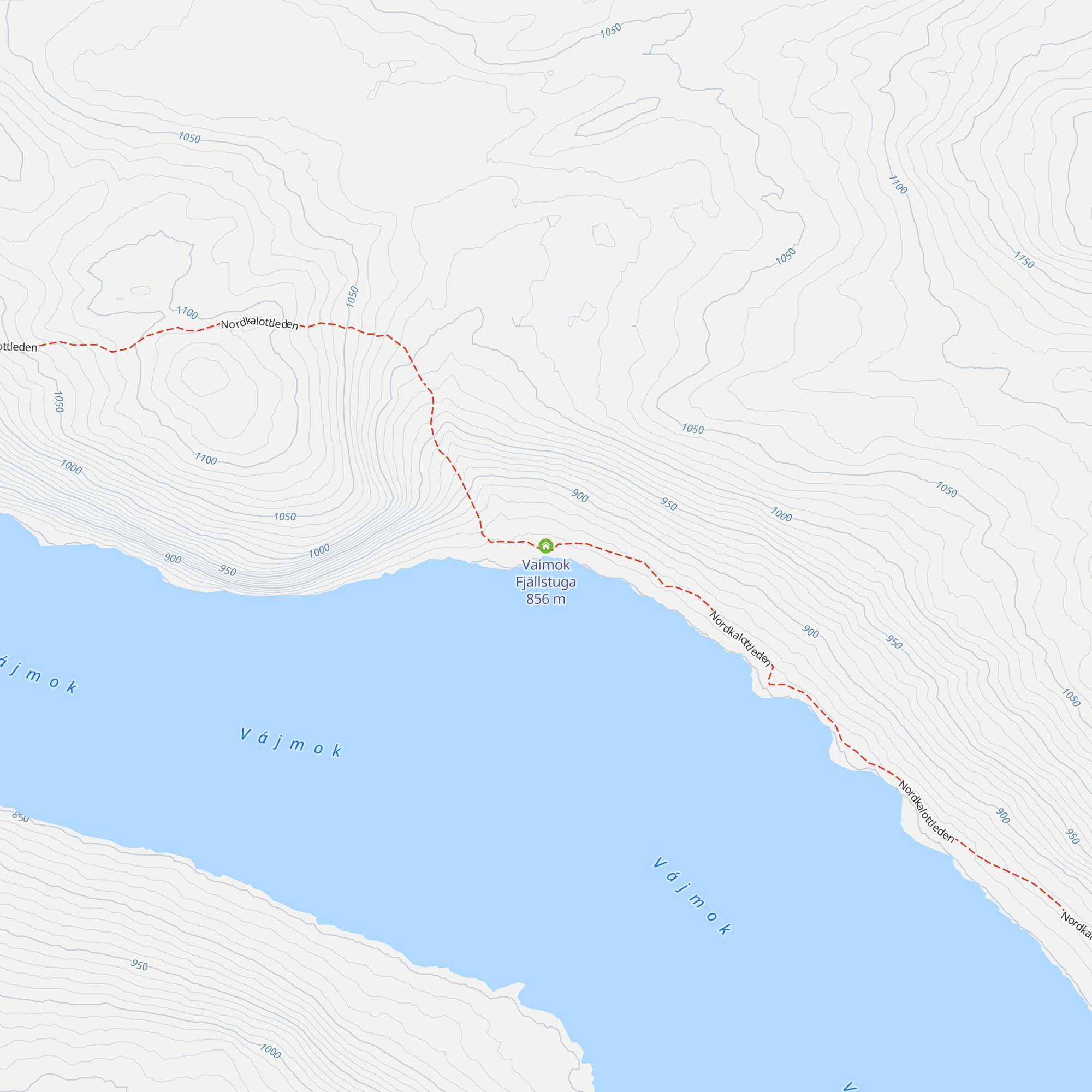 Vaimok Fjällstuga map