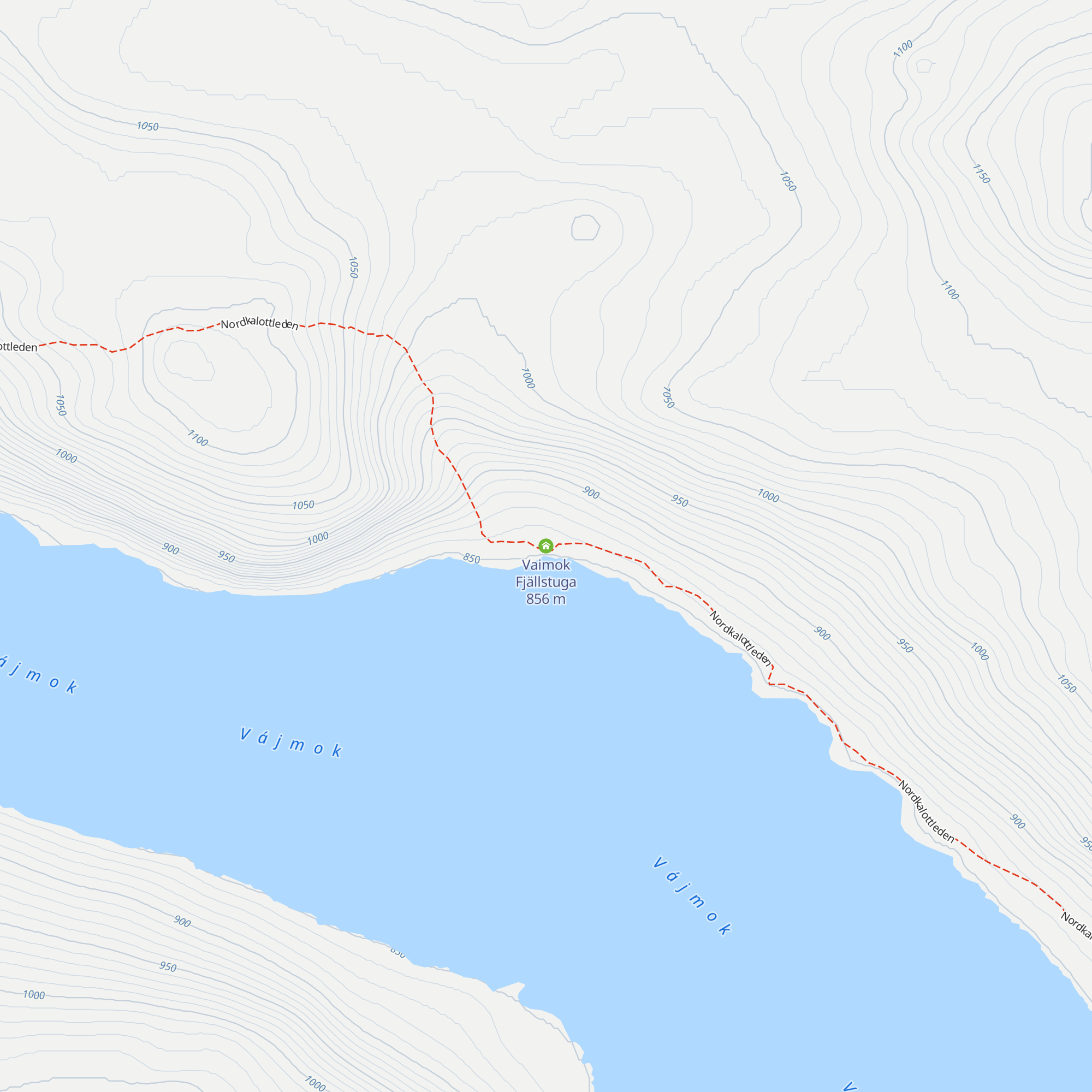 Vaimok Fjällstuga map