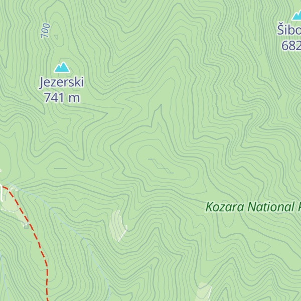 Map of Glavuša