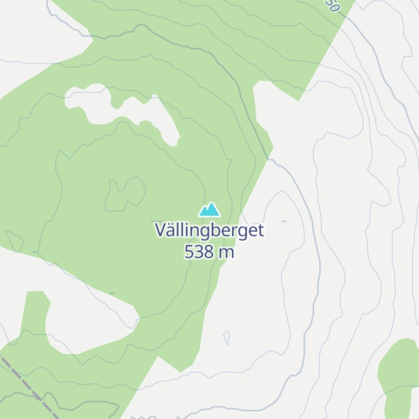 Map of Vällingberget