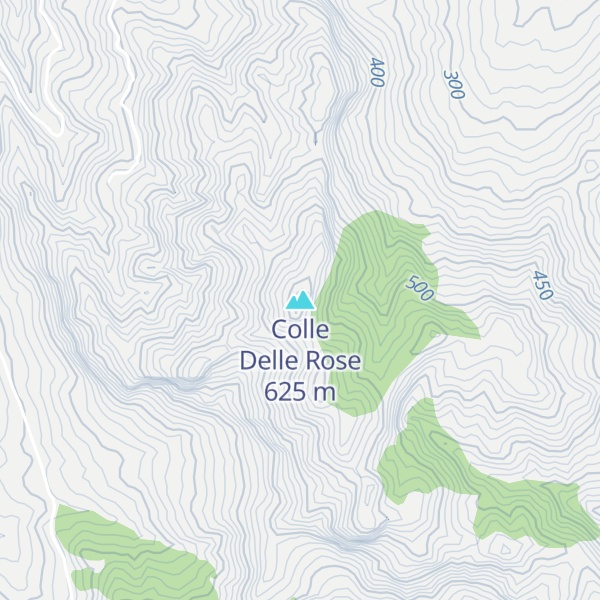 Map of Colle Delle Rose