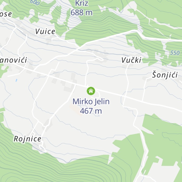 Map of Mirko Jelin