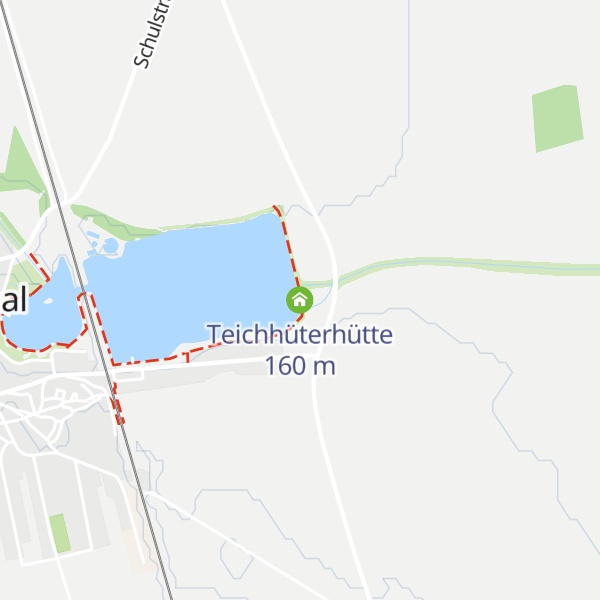 Map of Teichhüterhütte