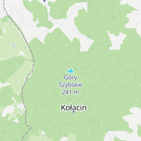 Map of Góry Szybskie