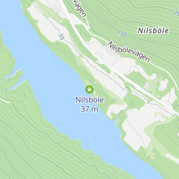 Map of Nilsböle