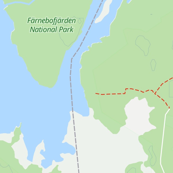 Map of Kungsgårdens Fäbod