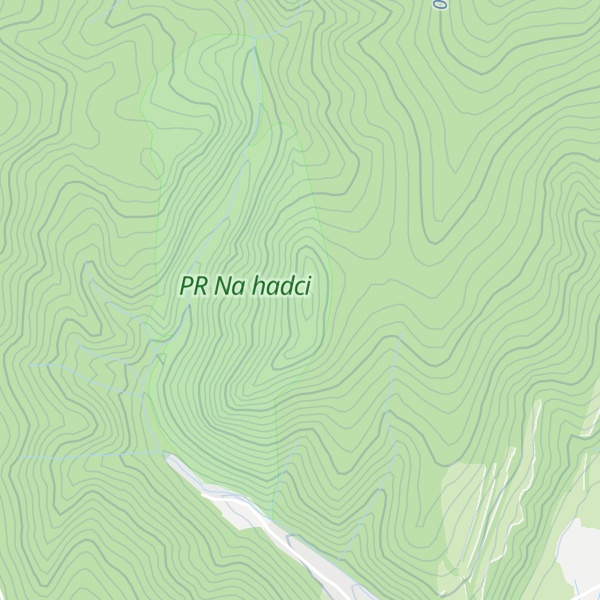 Map of Modřínový vrch