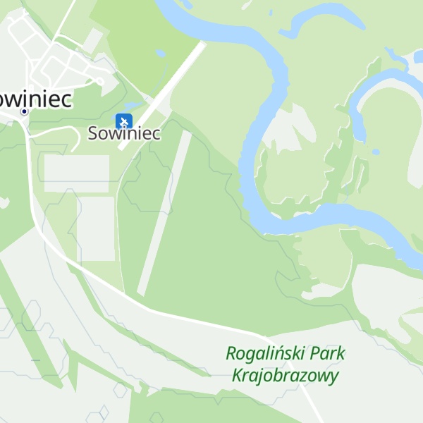 Map of Łysa Góra