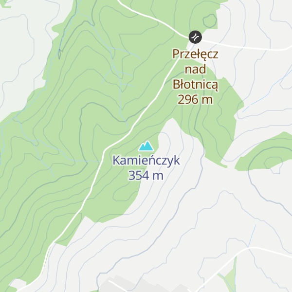 Map of Kamieńczyk