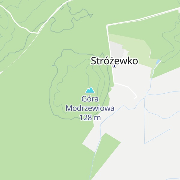 Map of Góra Modrzewiowa