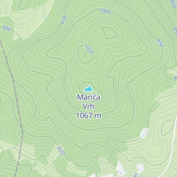 Map of Marića Vrh