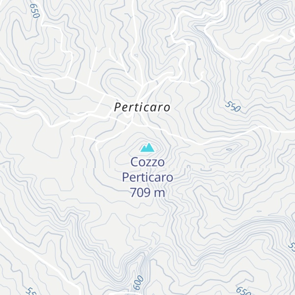 Map of Cozzo Perticaro