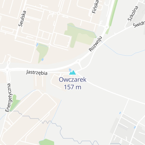 Map of Owczarek