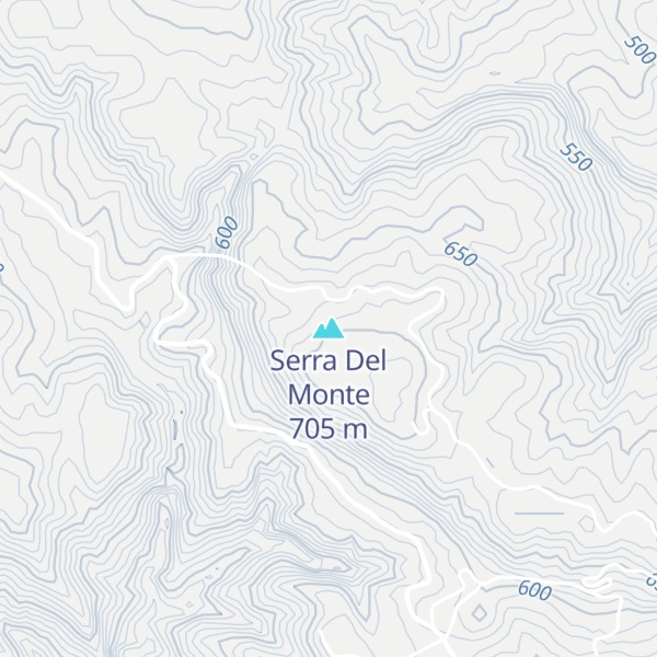 Map of Serra Del Monte