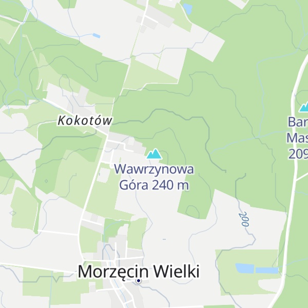Map of Wawrzynowa Góra
