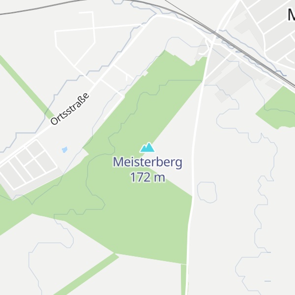 Map of Meisterberg