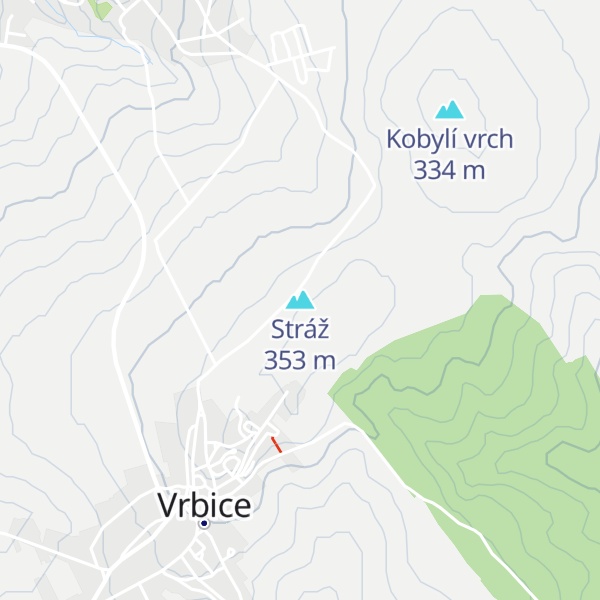 Map of Stráž