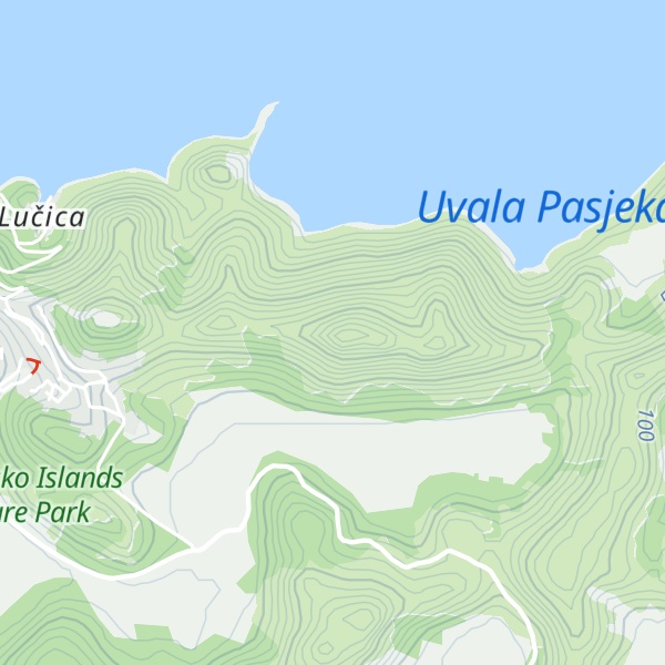 Map of Velji vrh