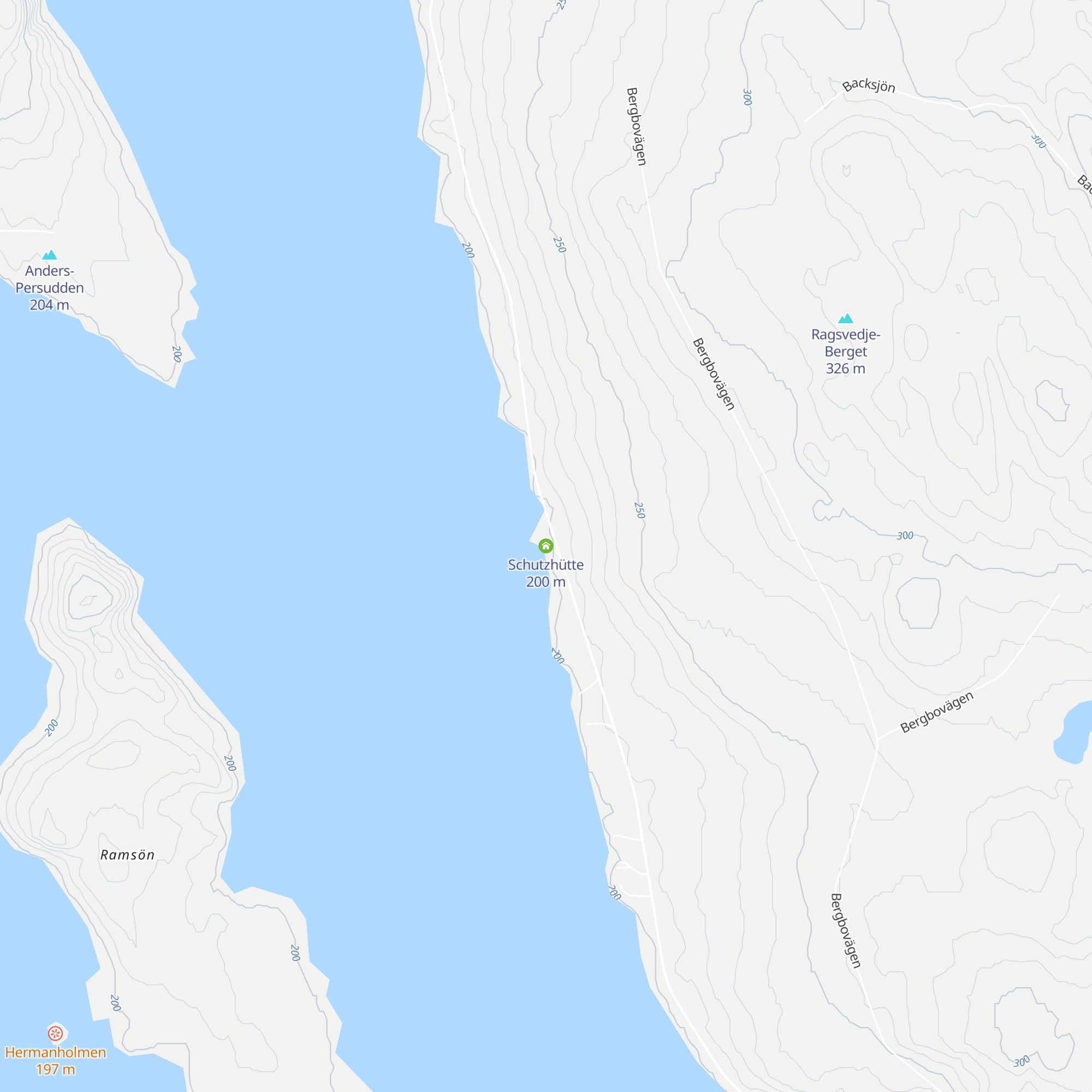 Schutzhütte map