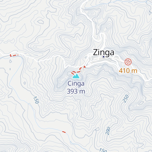 Map of Cinga