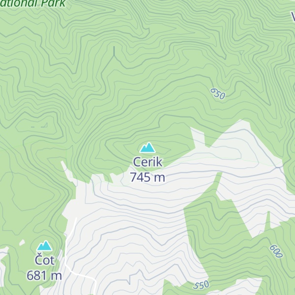Map of Cerik