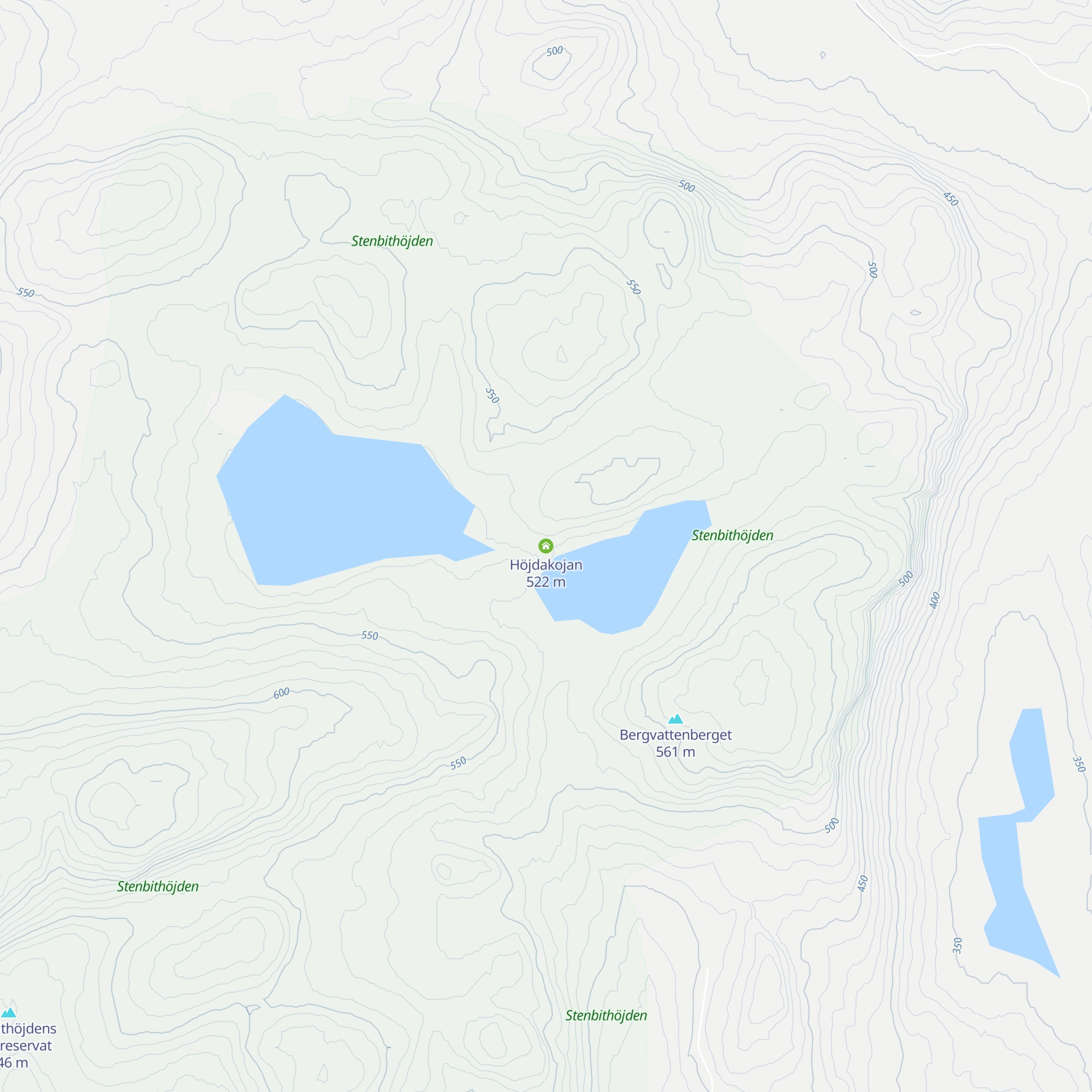 Höjdakojan map