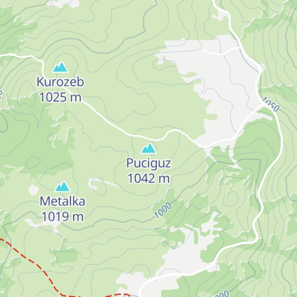 Map of Puciguz
