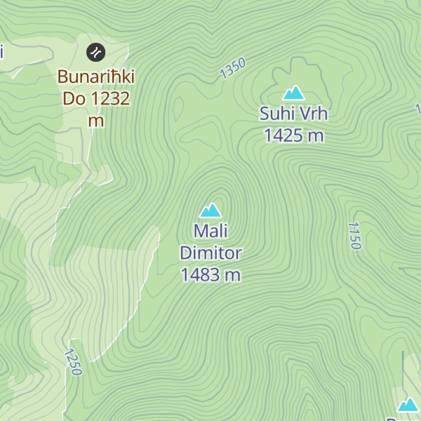 Map of Mali Dimitor