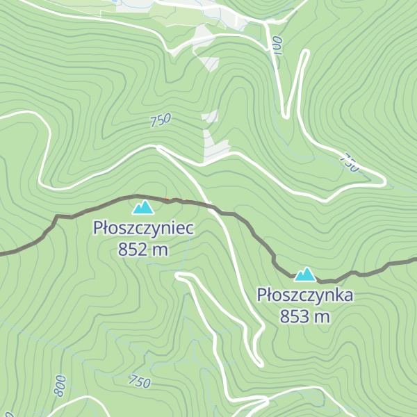 Map of Chata Kladské sedlo