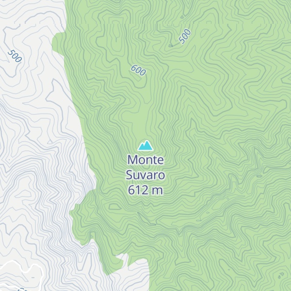 Map of Monte Suvaro